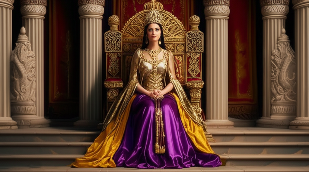 Queen Esther in Persian Palace
